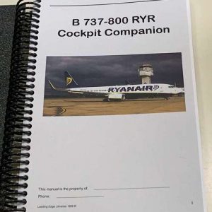 Boeing 737-800 Ryanair Cockpit Companion